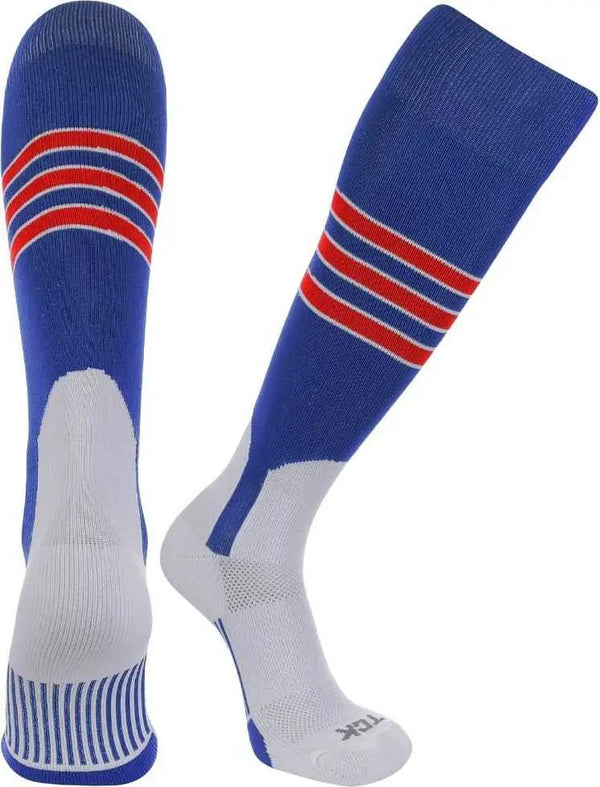 PEAR SOX Striped OTC Baseball, Softball, Football Socks (A) Royal PEAR SOX Striped OTC Baseball, Softball, Football Socks (A) Royal