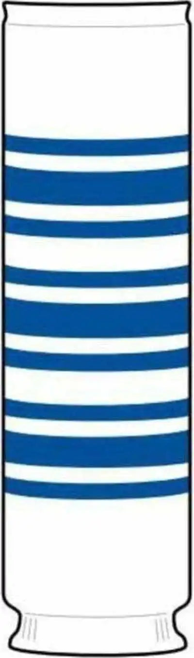 Tck Rib Knit Hockey Sock - Tor White Royal 2