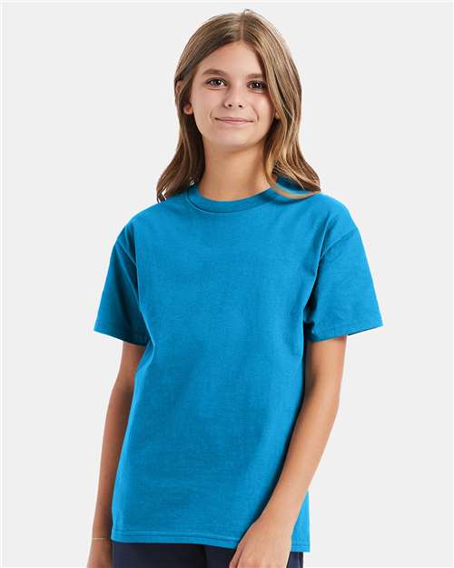 Teal Authentic Youth T-Shirt - 5450