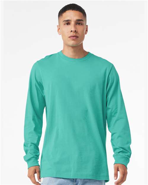 Teal Jersey Long Sleeve Tee - 3501