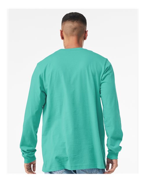 Teal Jersey Long Sleeve Tee - 3501