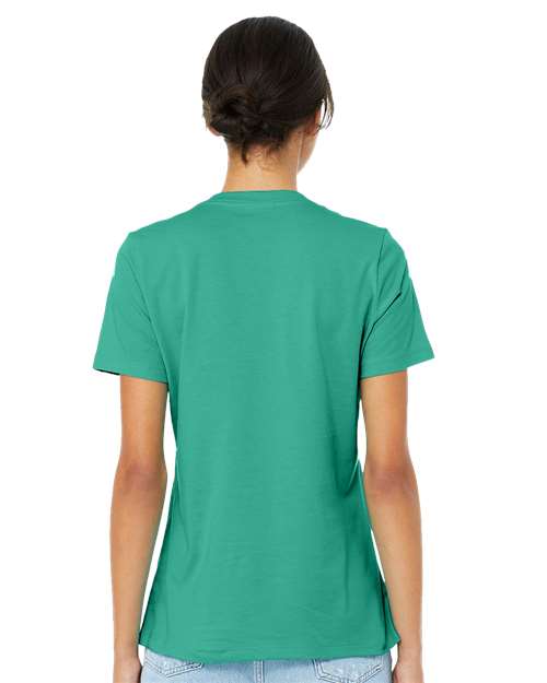 Teal Women’s Relaxed Jersey Tee - 6400