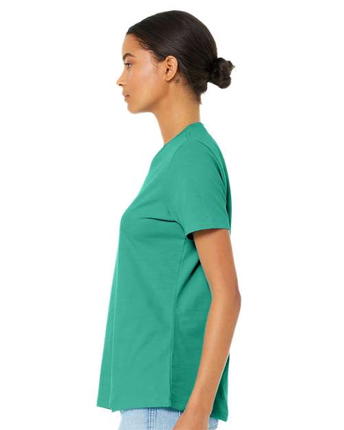 Teal Women’s Relaxed Jersey Tee - 6400