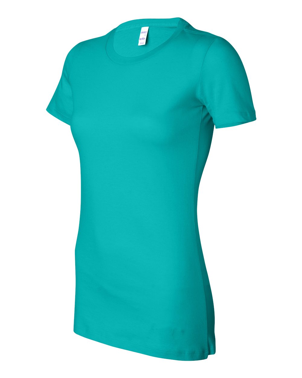 Teal Women's Slim Fit Tee - 6004