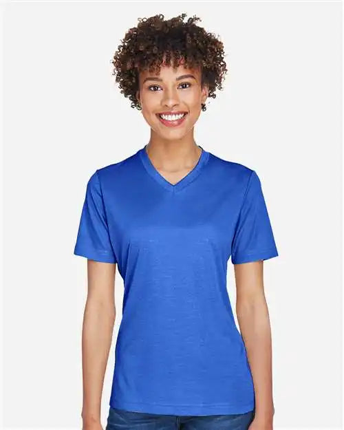Team 365 Tt11hw Women’s Sonic Heather Performance T-shirt - Sport Royal