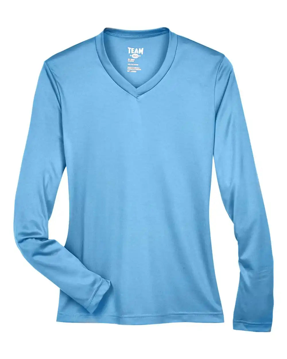 Team 365 Tt11wl Women’s Zone Performance Long Sleeve T-shirt - Sport Light Blue - Xs