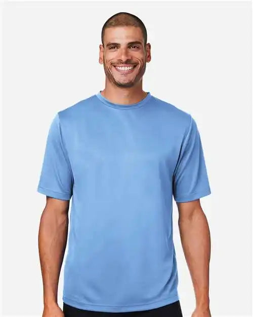 Team 365 Tt15 Men’s Zone Performance Mesh T-shirt - Sport Light Blue - Xs