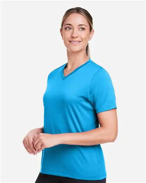 Team 365 Tt15w Women’s Zone Performance Mesh T-shirt - Electric Blue