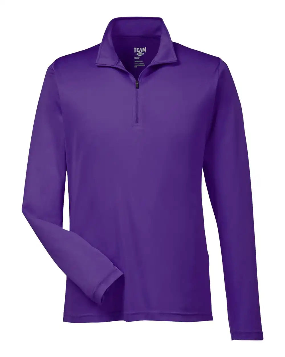 Team 365 Tt31 Men’s Zone Performance Quarter-zip Pullover - Sport Purple - Xs