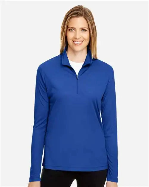 Team 365 Tt31w Women’s Zone Performance Quarter-zip Pullover - Sport Royal
