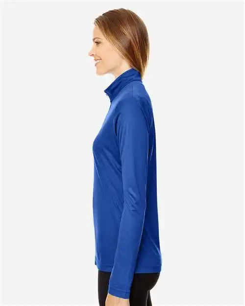 Team 365 Tt31w Women’s Zone Performance Quarter-zip Pullover - Sport Royal