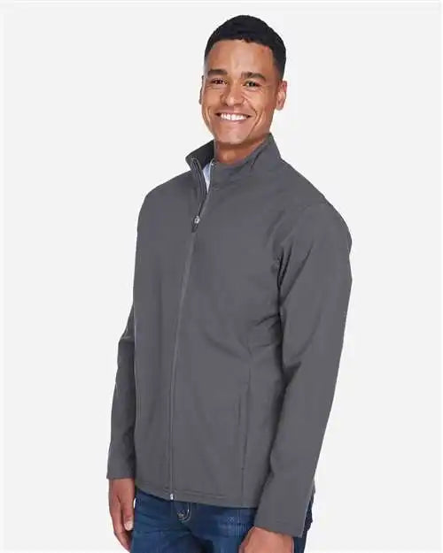Team 365 Tt80 Men’s Leader Soft Shell Jacket - Sport Graphite