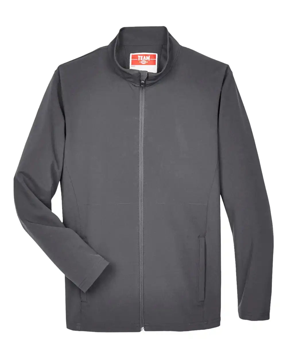 Team 365 Tt80 Men’s Leader Soft Shell Jacket - Sport Graphite - Xs