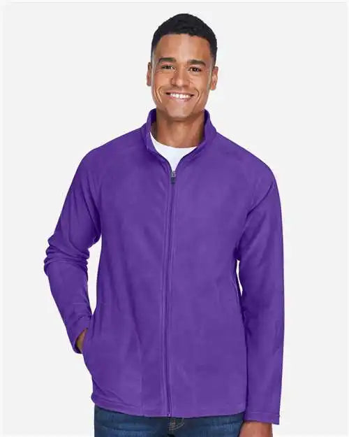 Team 365 Tt90 Men’s Campus Microfleece Jacket - Sport Purple