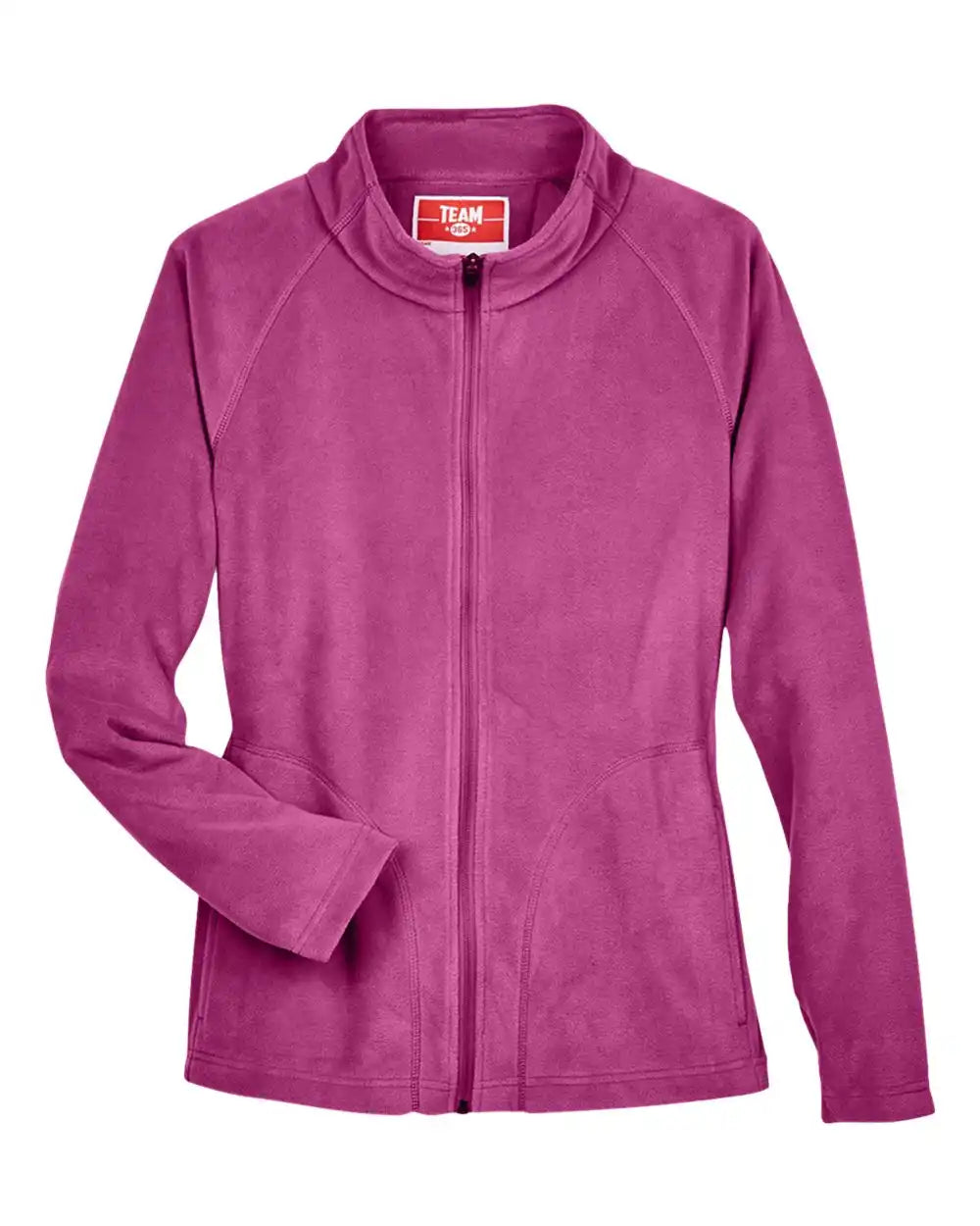 Team 365 Tt90w Women’s Campus Microfleece Jacket - Sport Charity Pink - Xs