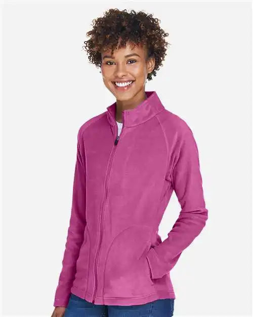 Team 365 Tt90w Women’s Campus Microfleece Jacket - Sport Charity Pink