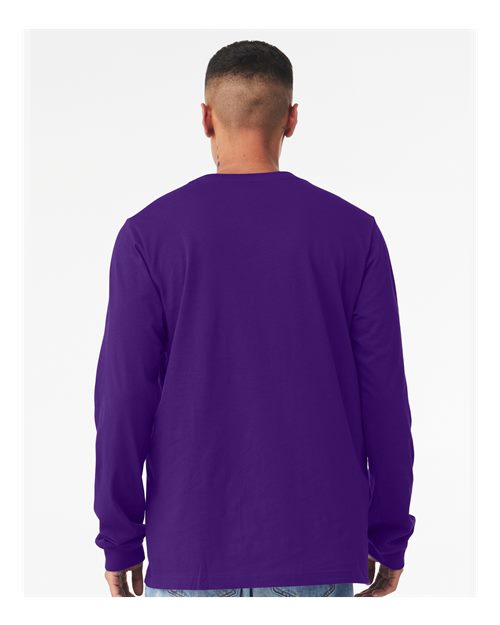 Team Purple Jersey Long Sleeve Tee - 3501