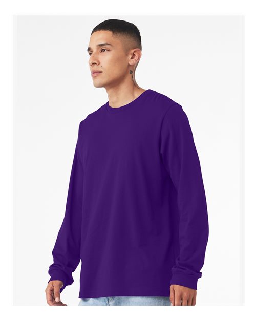 Team Purple Jersey Long Sleeve Tee - 3501