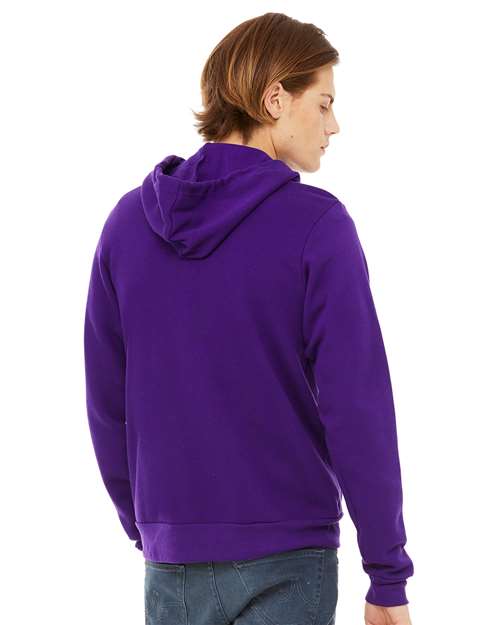 Team Purple Sponge Fleece Full-Zip Hoodie - 3739