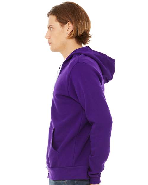 Team Purple Sponge Fleece Full-Zip Hoodie - 3739