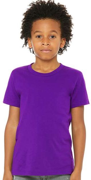 Team Purple Youth Jersey Tee - 3001Y