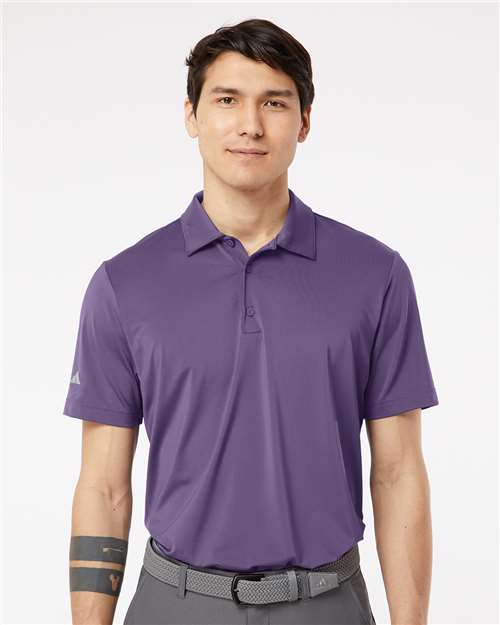 Tech Purple Ultimate Solid Polo - A514