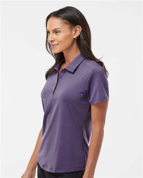 Tech Purple Women's Ultimate Solid Polo - A515