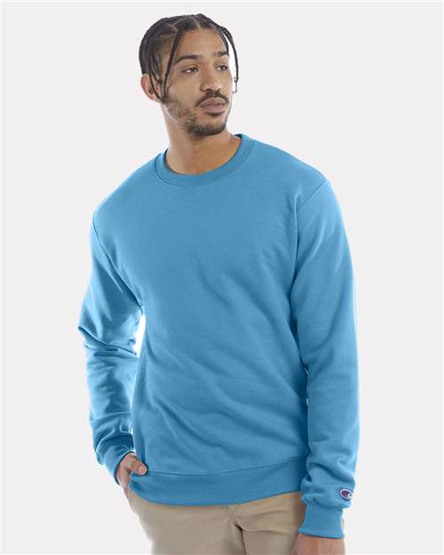 Tempo Teal Powerblend® Crewneck Sweatshirt - S600