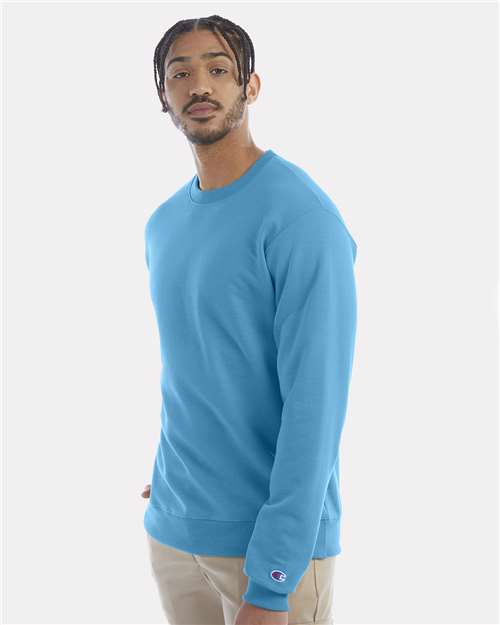 Tempo Teal Powerblend® Crewneck Sweatshirt - S600