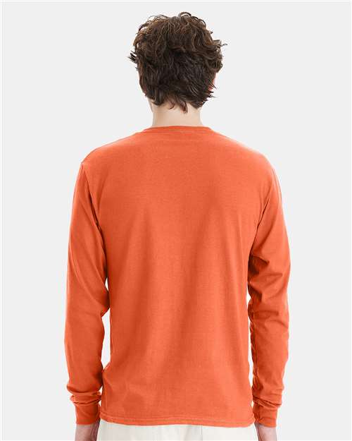 Texas Orange Essential-T Long Sleeve T-Shirt - 5286