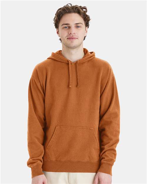 Texas Orange Garment-Dyed Hooded Sweatshirt - GDH450