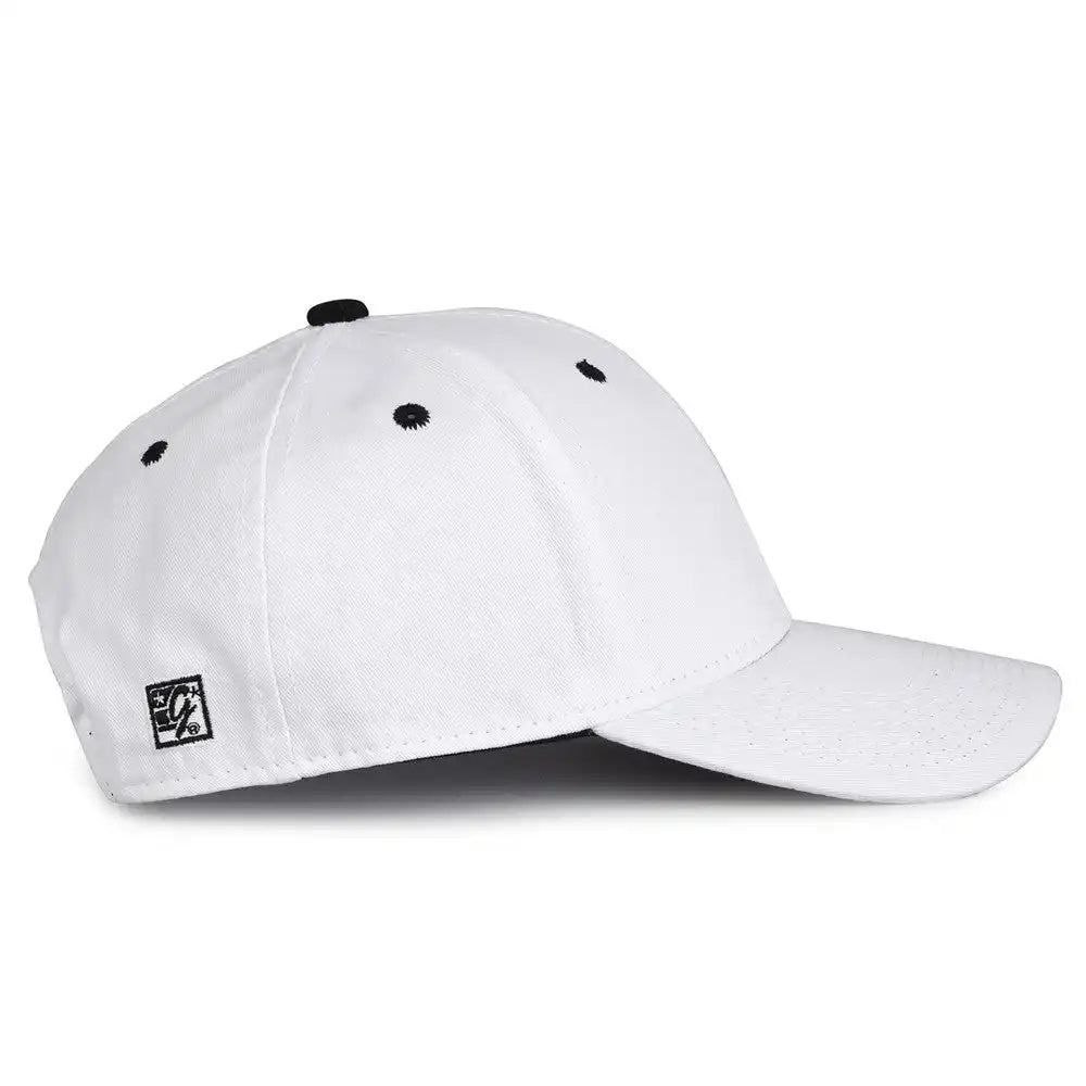 The Game Gb2016 White Snapback Cotton Twill Cap - Black - 6 7/8’’ - 7 5/8’’
