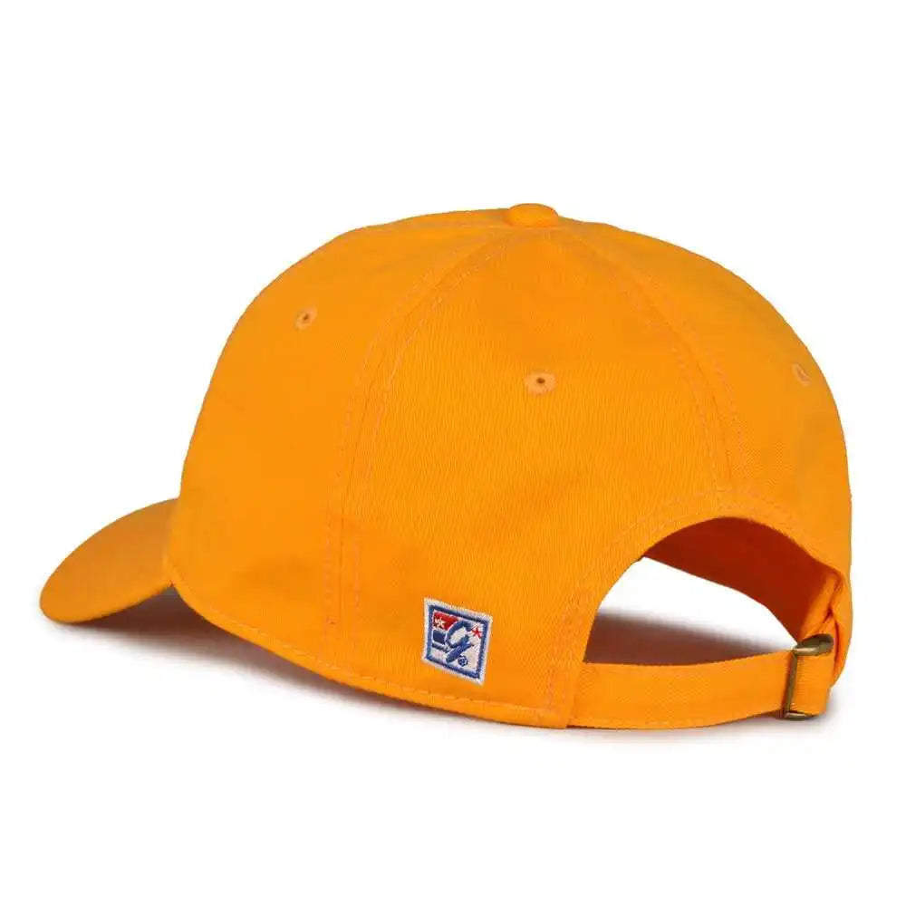 The Game Gb210 Classic Relaxed Garment Washed Twill Cap - Athletic Gold - 6 7/8’’ - 7 5/8’’