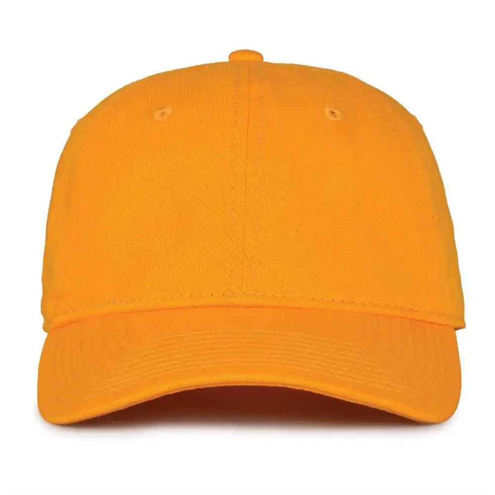 The Game Gb210 Classic Relaxed Garment Washed Twill Cap - Athletic Gold - 6 7/8’’ - 7 5/8’’