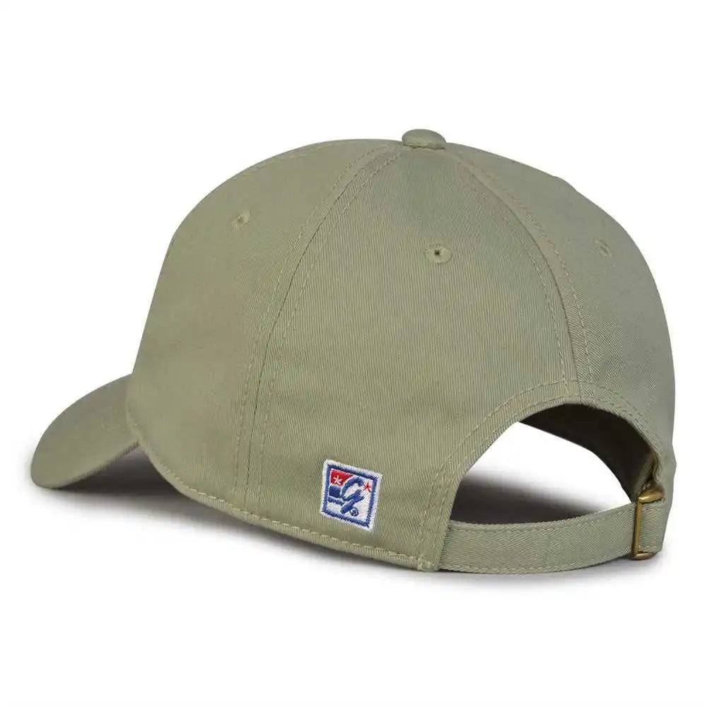 The Game Gb210 Classic Relaxed Garment Washed Twill Cap - Avocado - Gray / 6 7/8’’ - 7 5/8’’