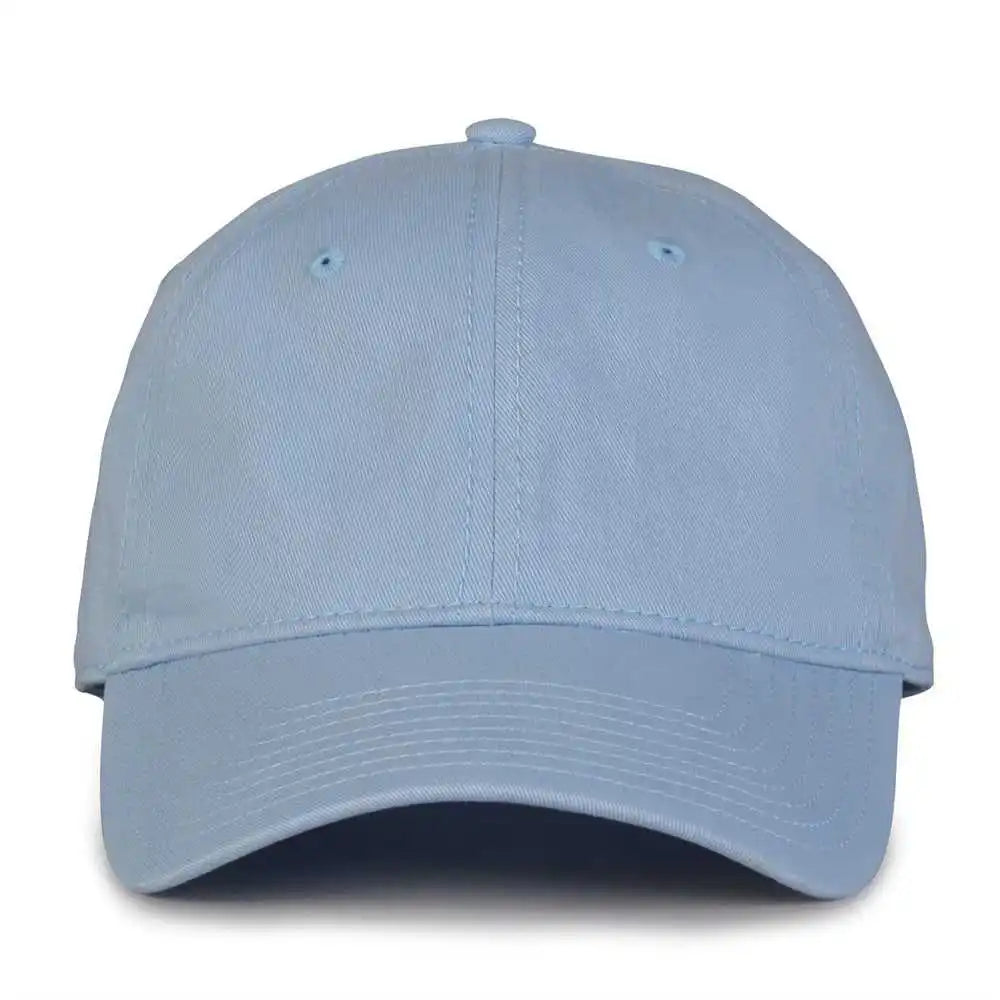 The Game Gb210 Classic Relaxed Garment Washed Twill Cap - Columbia Blue - 6 7/8’’ - 7 5/8’’