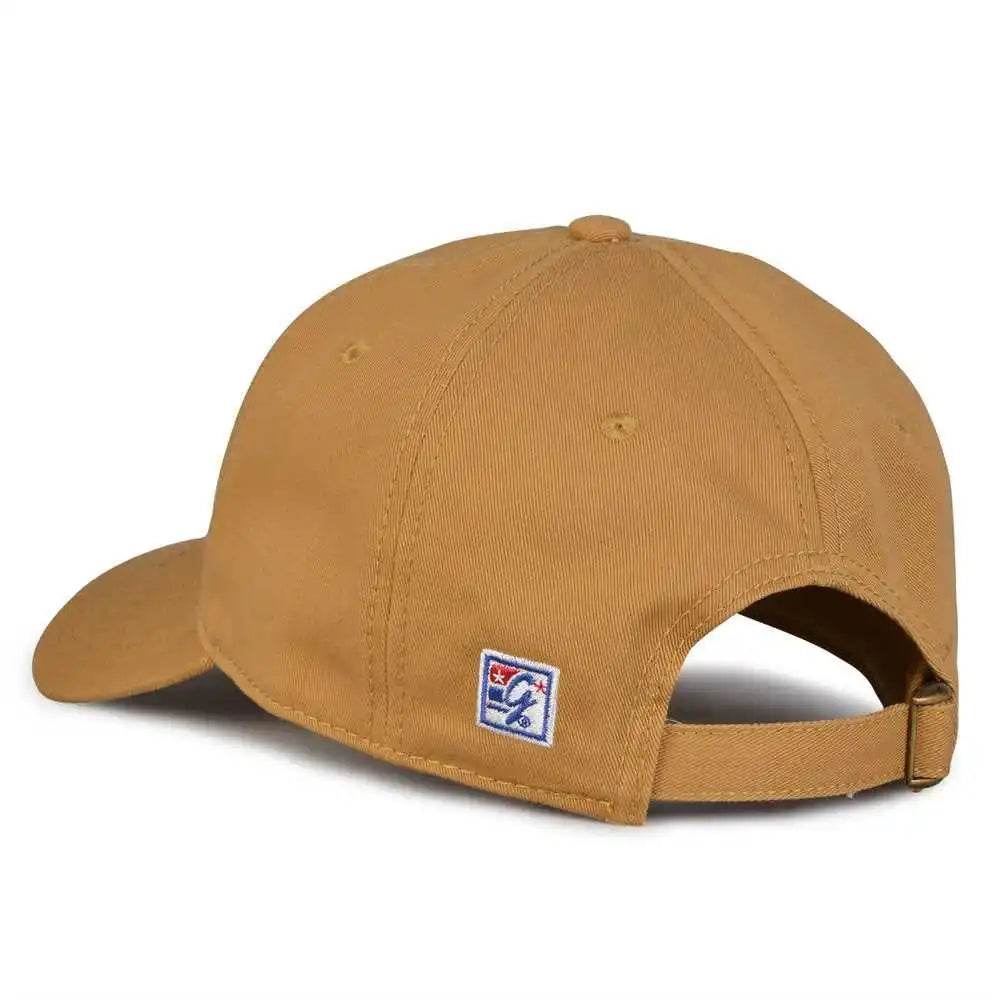 The Game Gb210 Classic Relaxed Garment Washed Twill Cap - Copper - Tan / 6 7/8’’ - 7 5/8’’