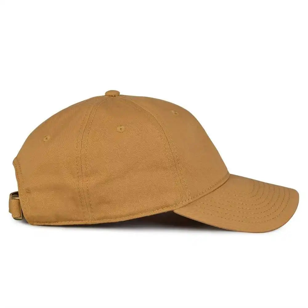 The Game Gb210 Classic Relaxed Garment Washed Twill Cap - Copper - Tan / 6 7/8’’ - 7 5/8’’