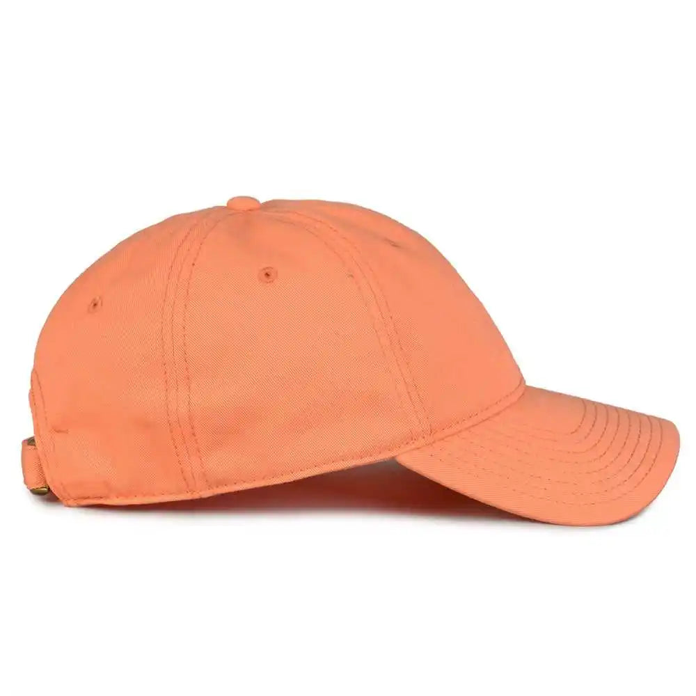 The Game Gb210 Classic Relaxed Garment Washed Twill Cap - Coral - 6 7/8’’ - 7 5/8’’