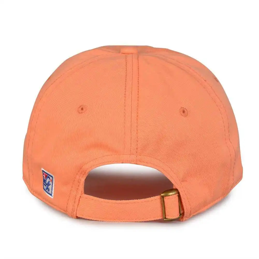 The Game Gb210 Classic Relaxed Garment Washed Twill Cap - Coral - 6 7/8’’ - 7 5/8’’