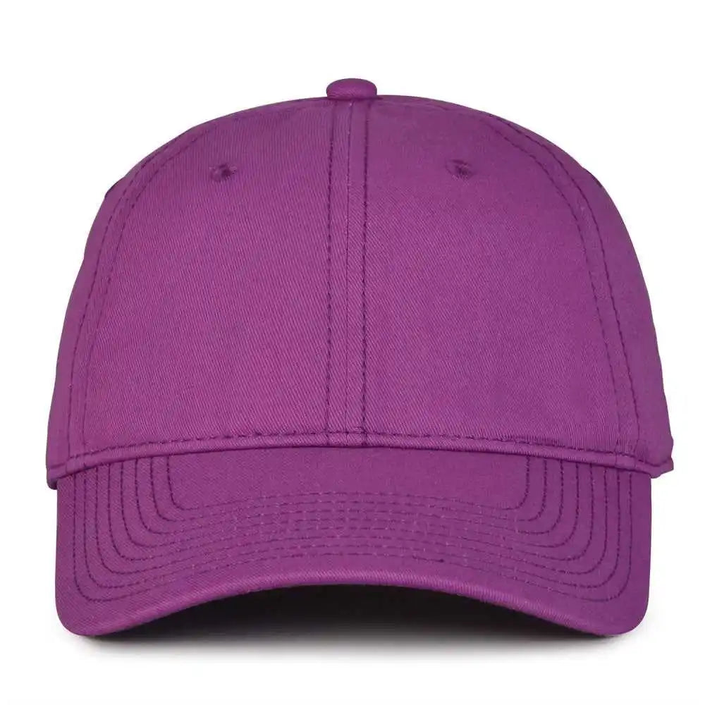 The Game Gb210 Classic Relaxed Garment Washed Twill Cap - Dragonfruit - Purple / 6 7/8’’ - 7 5/8’’