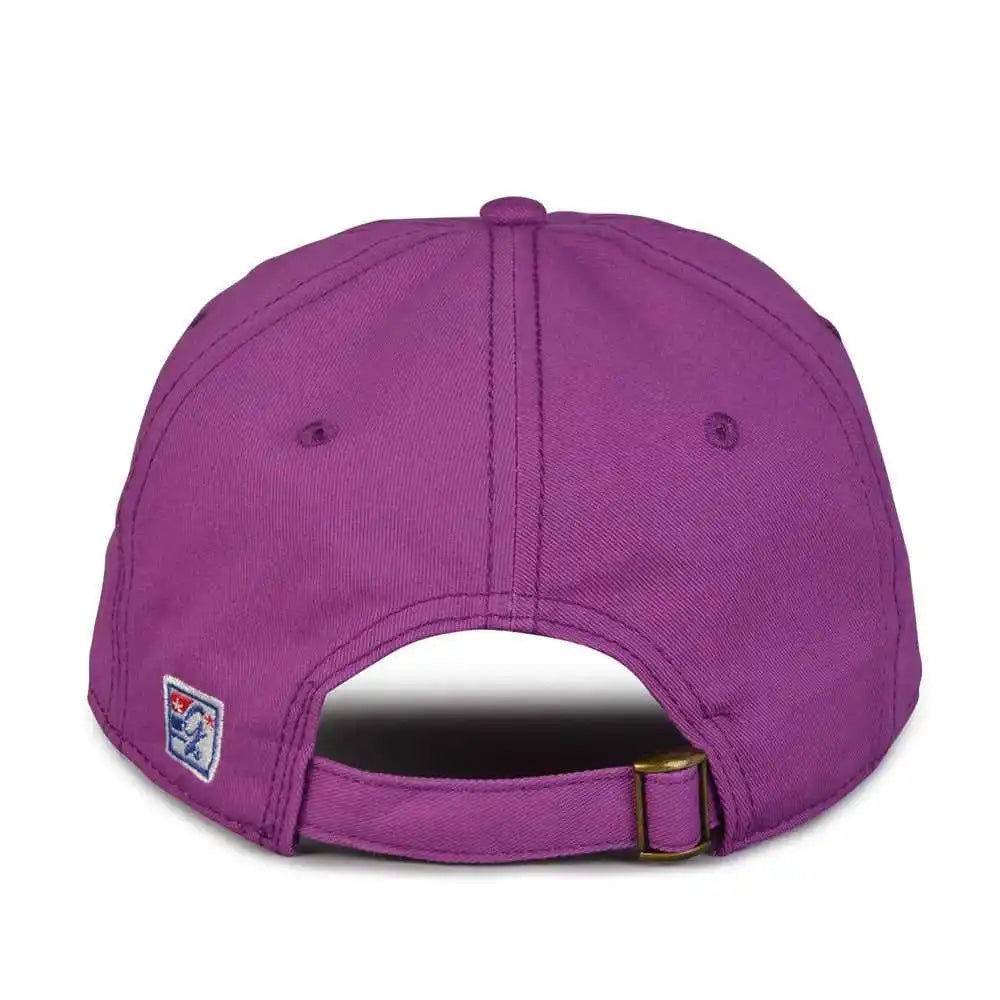 The Game Gb210 Classic Relaxed Garment Washed Twill Cap - Dragonfruit - Purple / 6 7/8’’ - 7 5/8’’