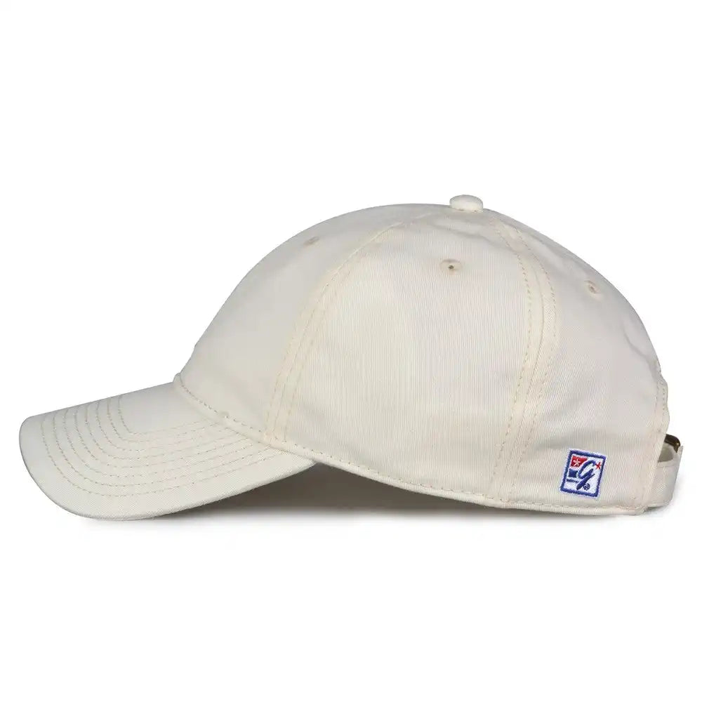 The Game Gb210 Classic Relaxed Garment Washed Twill Cap - Ivory - 6 7/8’’ - 7 5/8’’