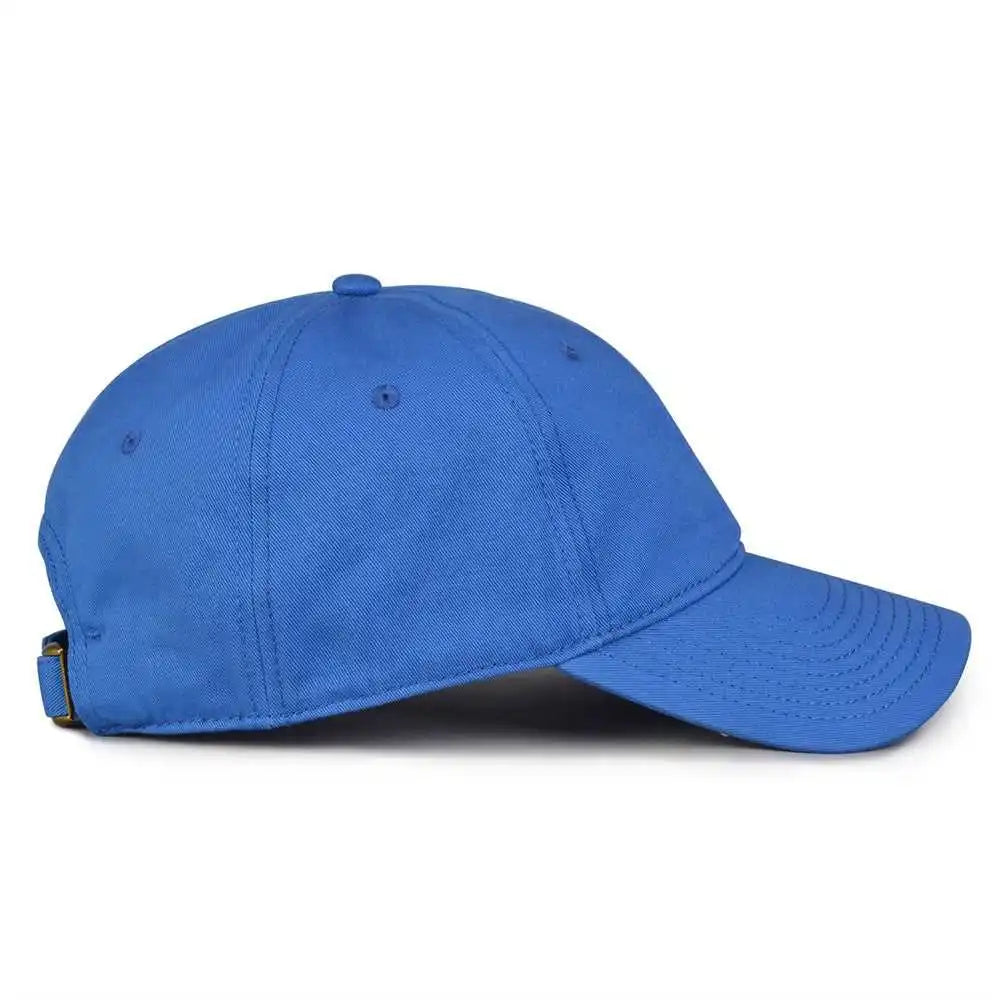The Game Gb210 Classic Relaxed Garment Washed Twill Cap - La Blue - 6 7/8’’ - 7 5/8’’