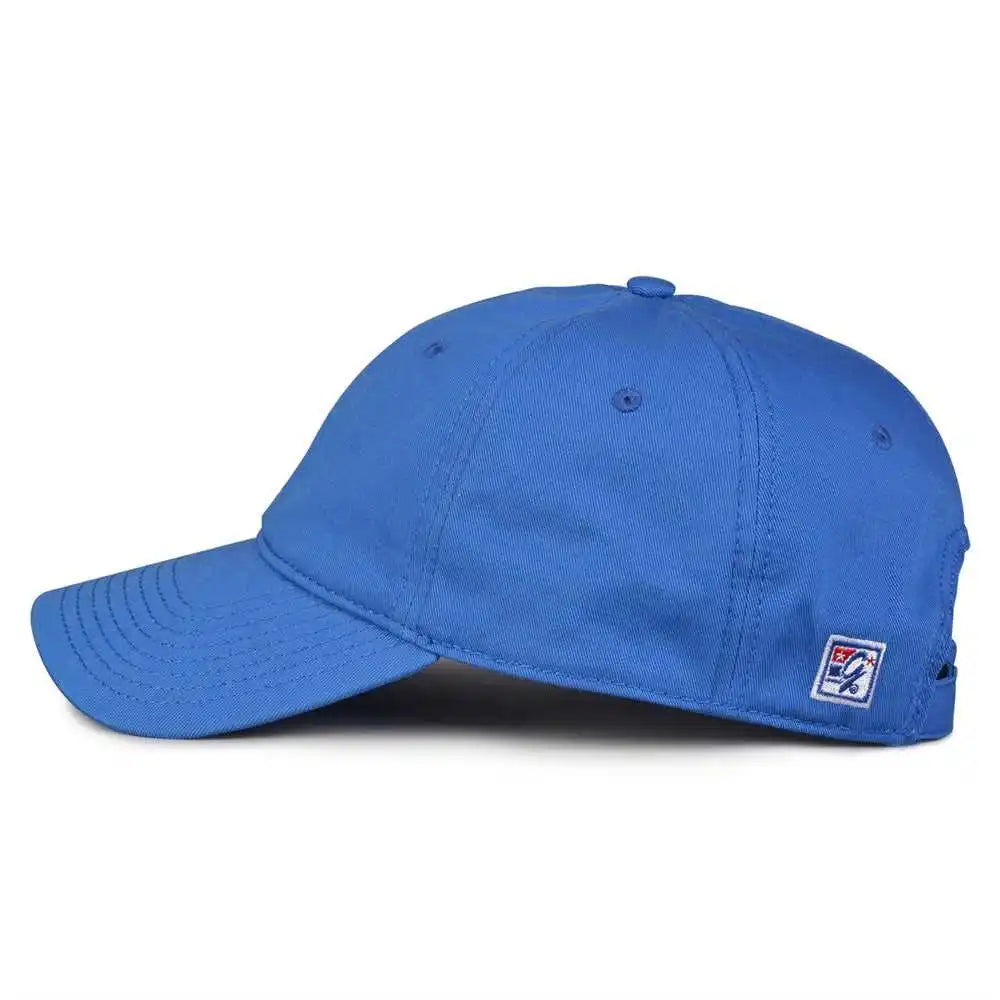 The Game Gb210 Classic Relaxed Garment Washed Twill Cap - La Blue - 6 7/8’’ - 7 5/8’’