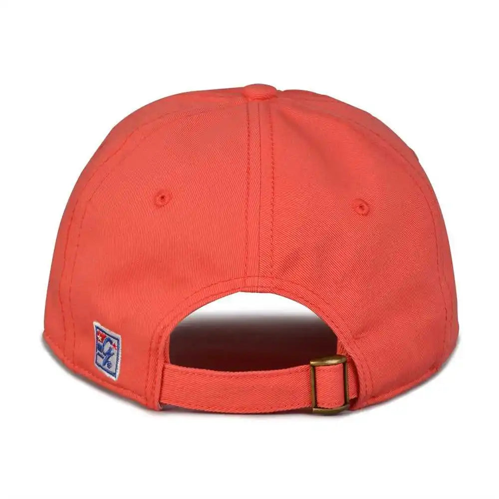 The Game Gb210 Classic Relaxed Garment Washed Twill Cap - Nantucket Red - 6 7/8’’ - 7 5/8’’