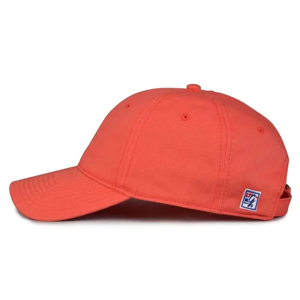 The Game Gb210 Classic Relaxed Garment Washed Twill Cap - Nantucket Red - 6 7/8’’ - 7 5/8’’