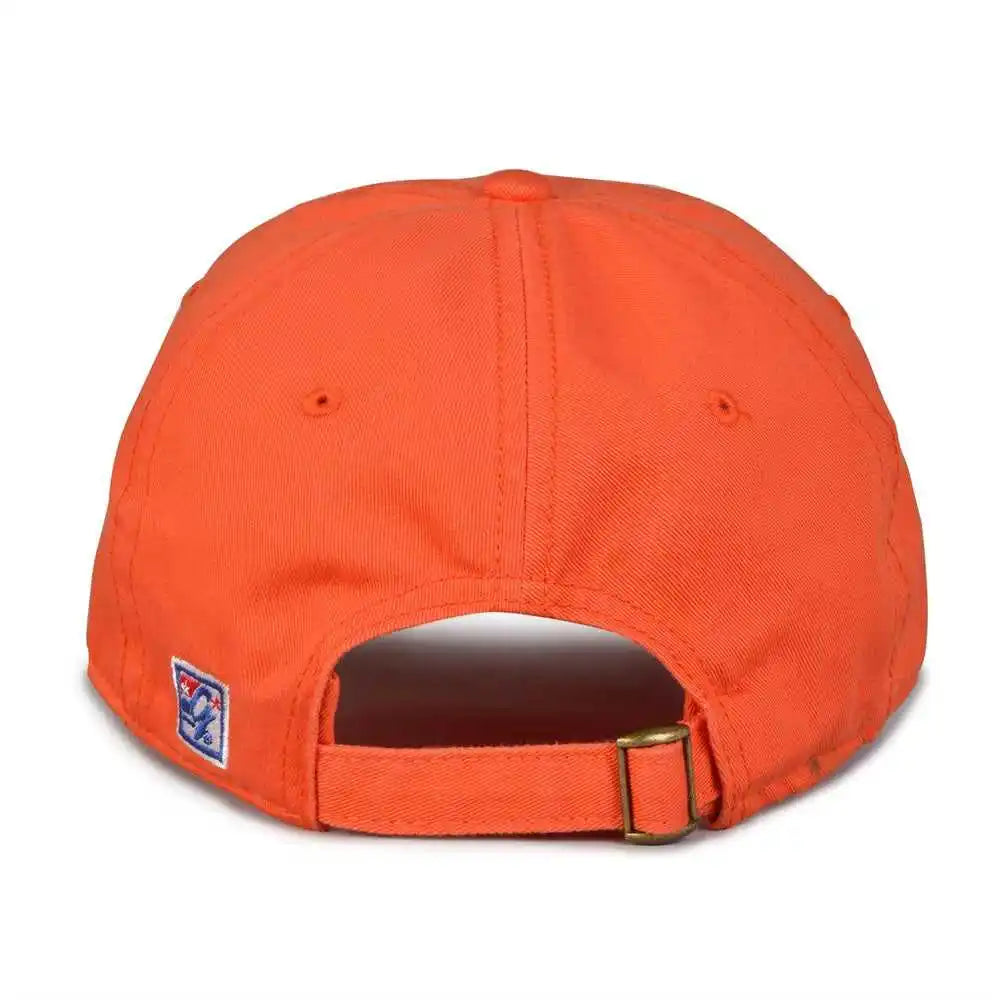 The Game Gb210 Classic Relaxed Garment Washed Twill Cap - Orange - 6 7/8’’ - 7 5/8’’
