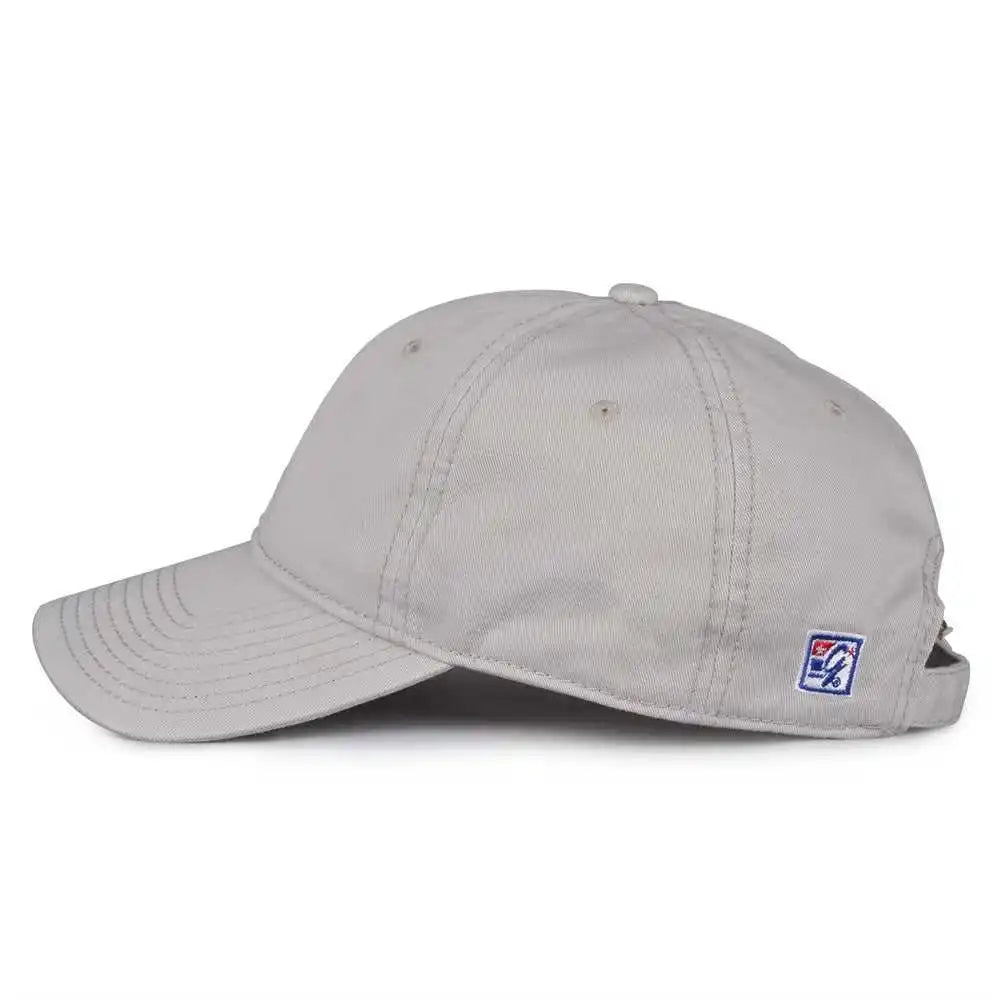 The Game Gb210 Classic Relaxed Garment Washed Twill Cap - Pelican - Gray / 6 7/8’’ - 7 5/8’’