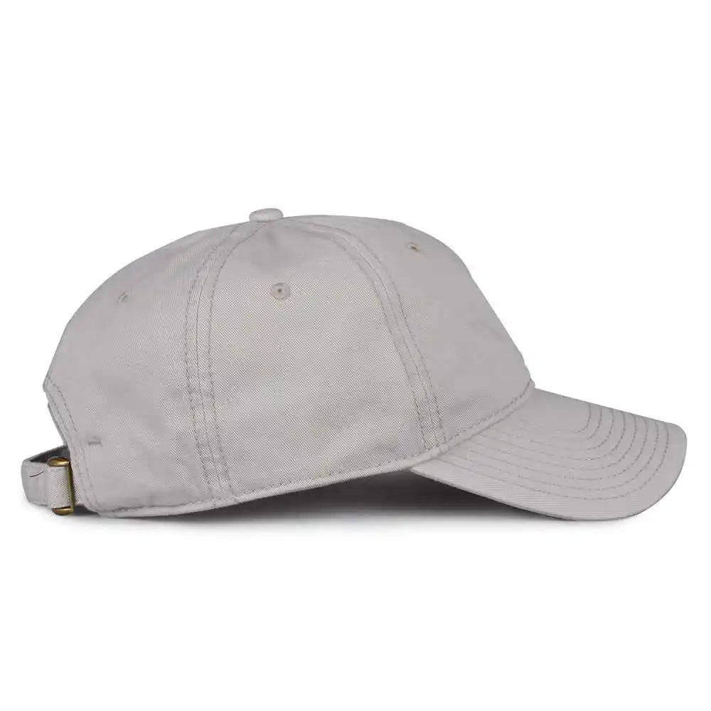 The Game Gb210 Classic Relaxed Garment Washed Twill Cap - Pelican - Gray / 6 7/8’’ - 7 5/8’’